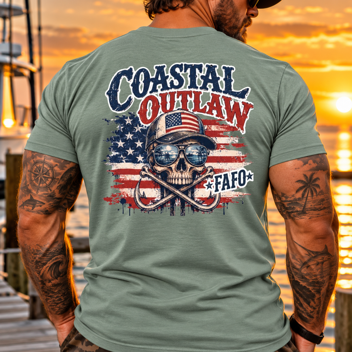 Coastal Outlaw FAFO Tee