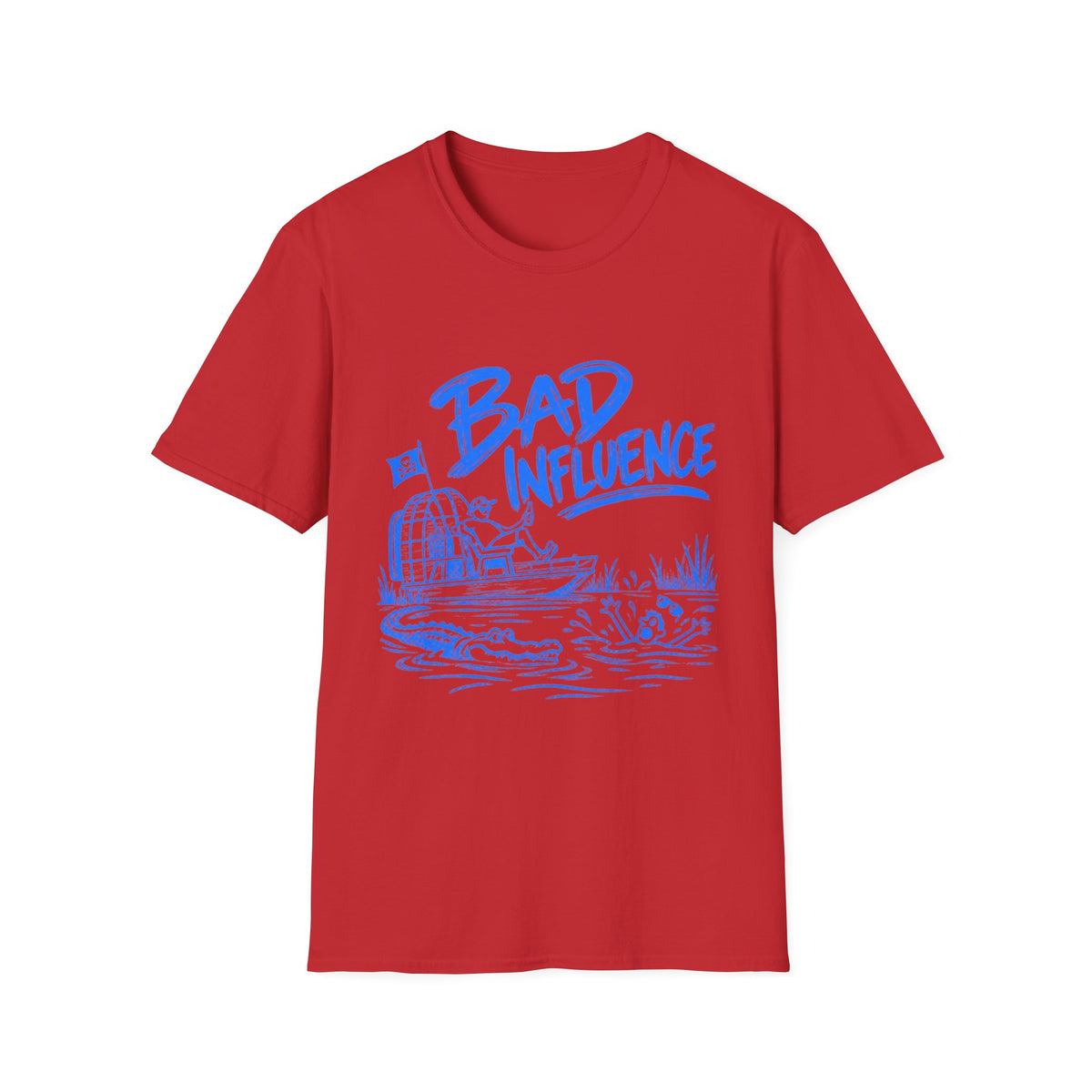 Bad Influence Fish Shirt Offshore Fishing T-Shirt