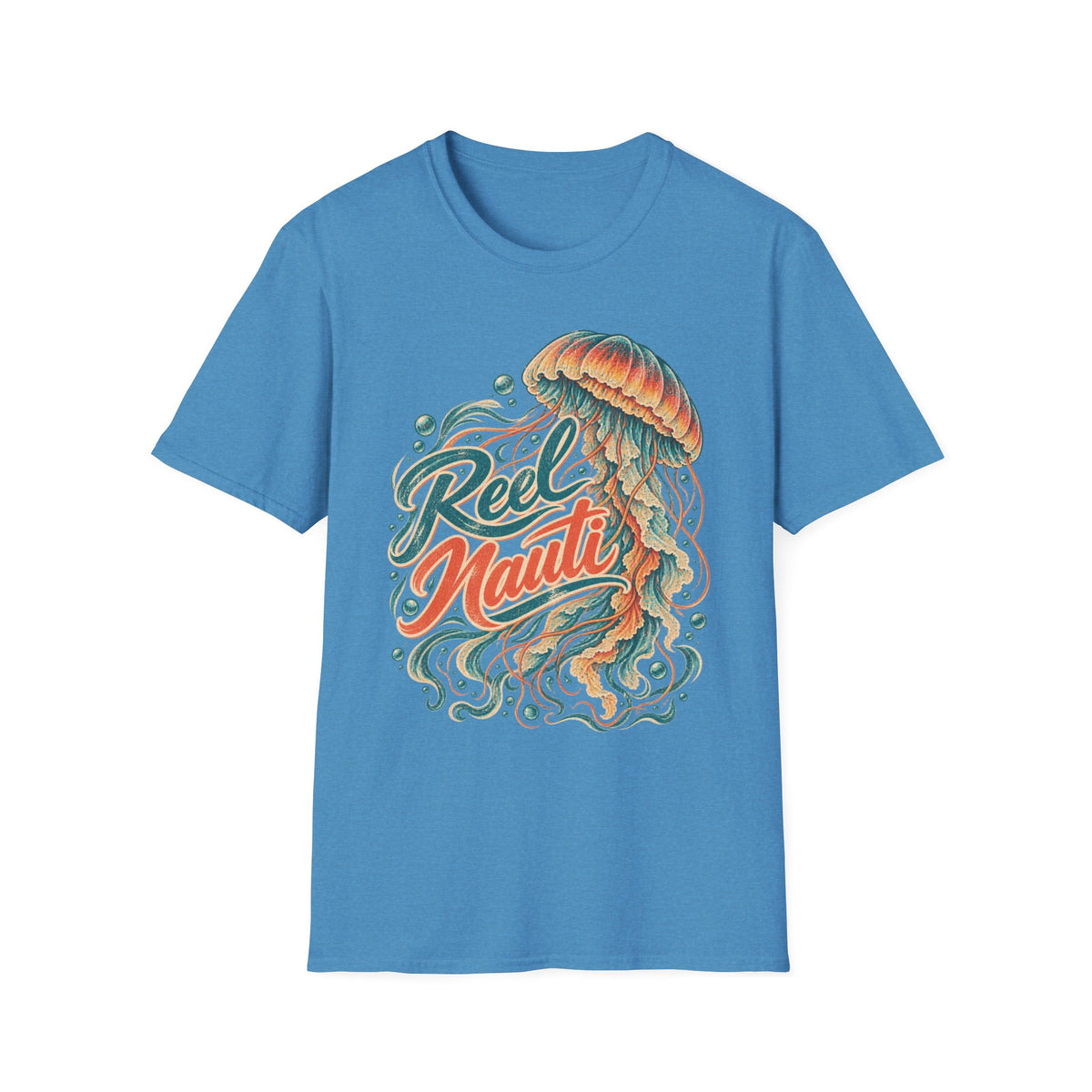 Reel Nauti Octopus Sea Life  T-Shirt