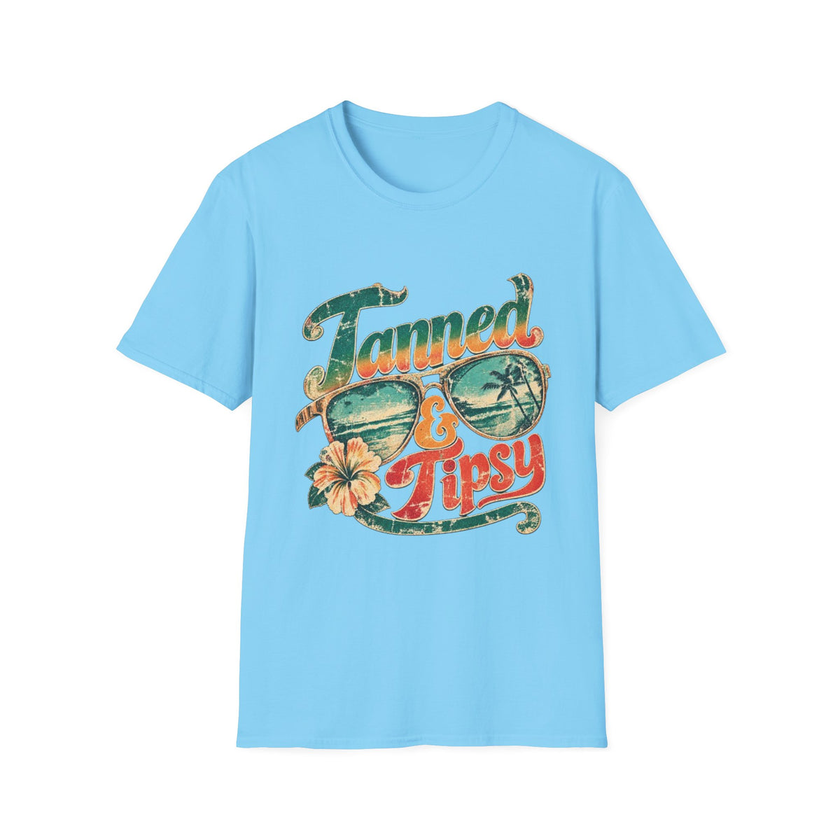 Tanned and Tipsy Coastal T-Shirt