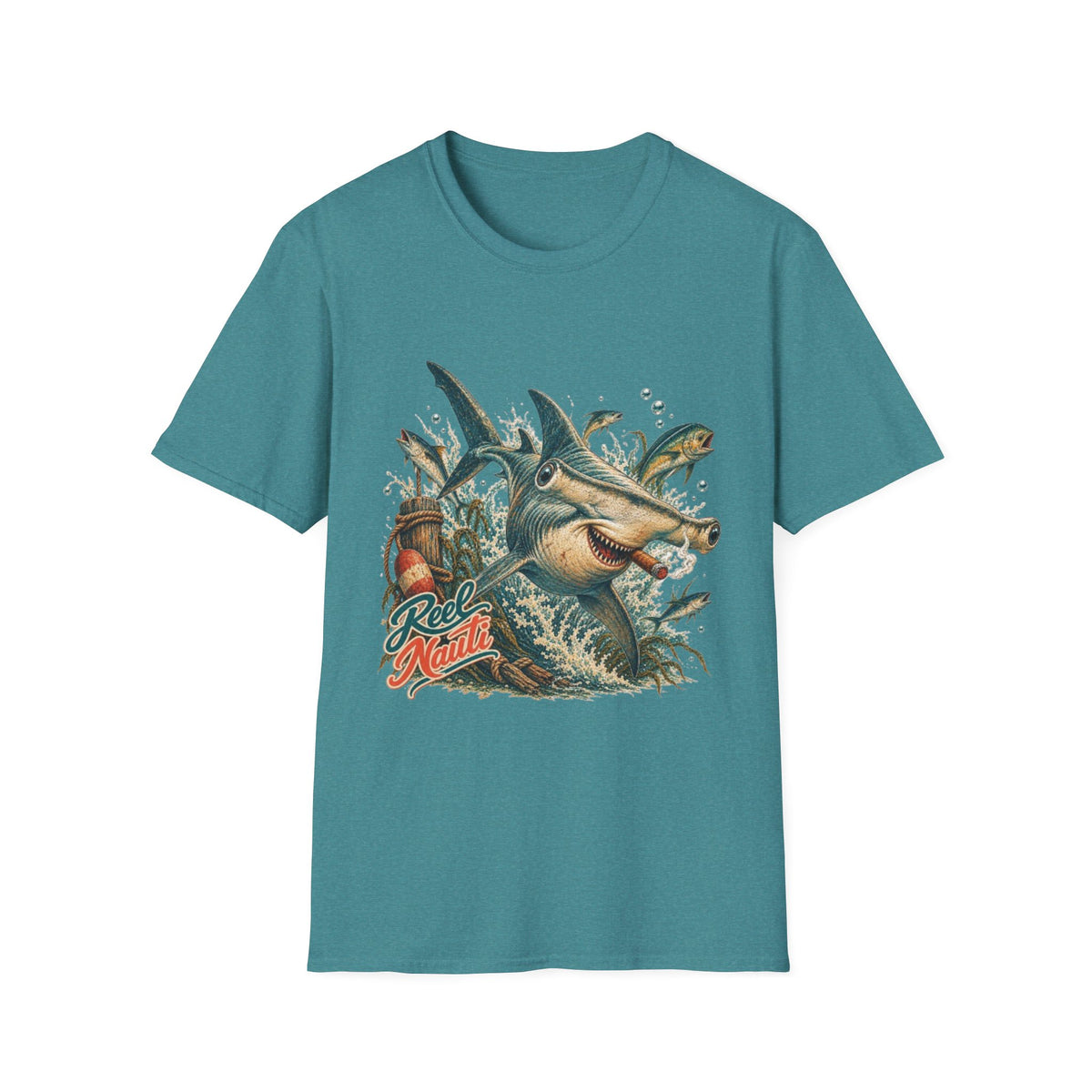 Reel Nauti Hammerhead Offshore Fishing T-Shirt