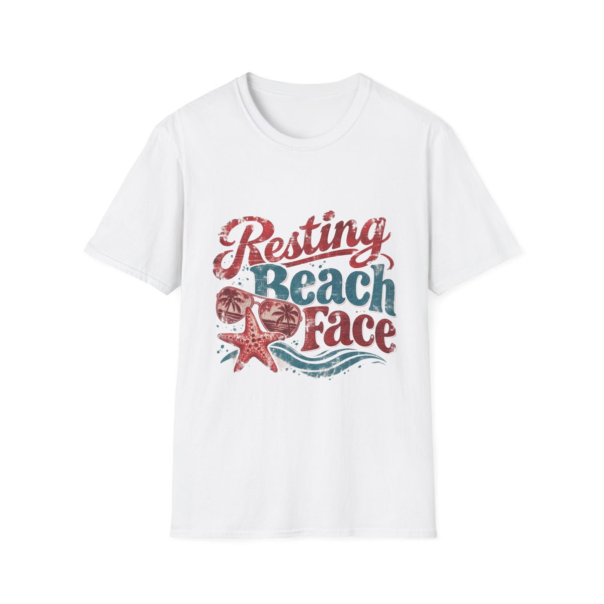 Resting Beach Face T-Shirt