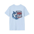 I Promise I Won’t  Bite Shark Reel Nauti Offshore Fishing Tee