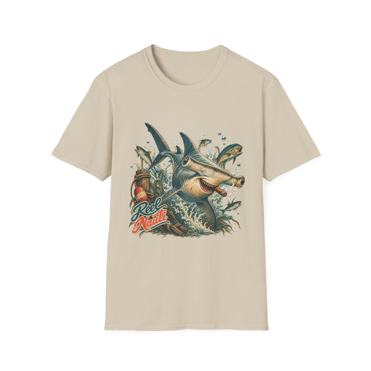 Reel Nauti Hammerhead Offshore Fishing T-Shirt