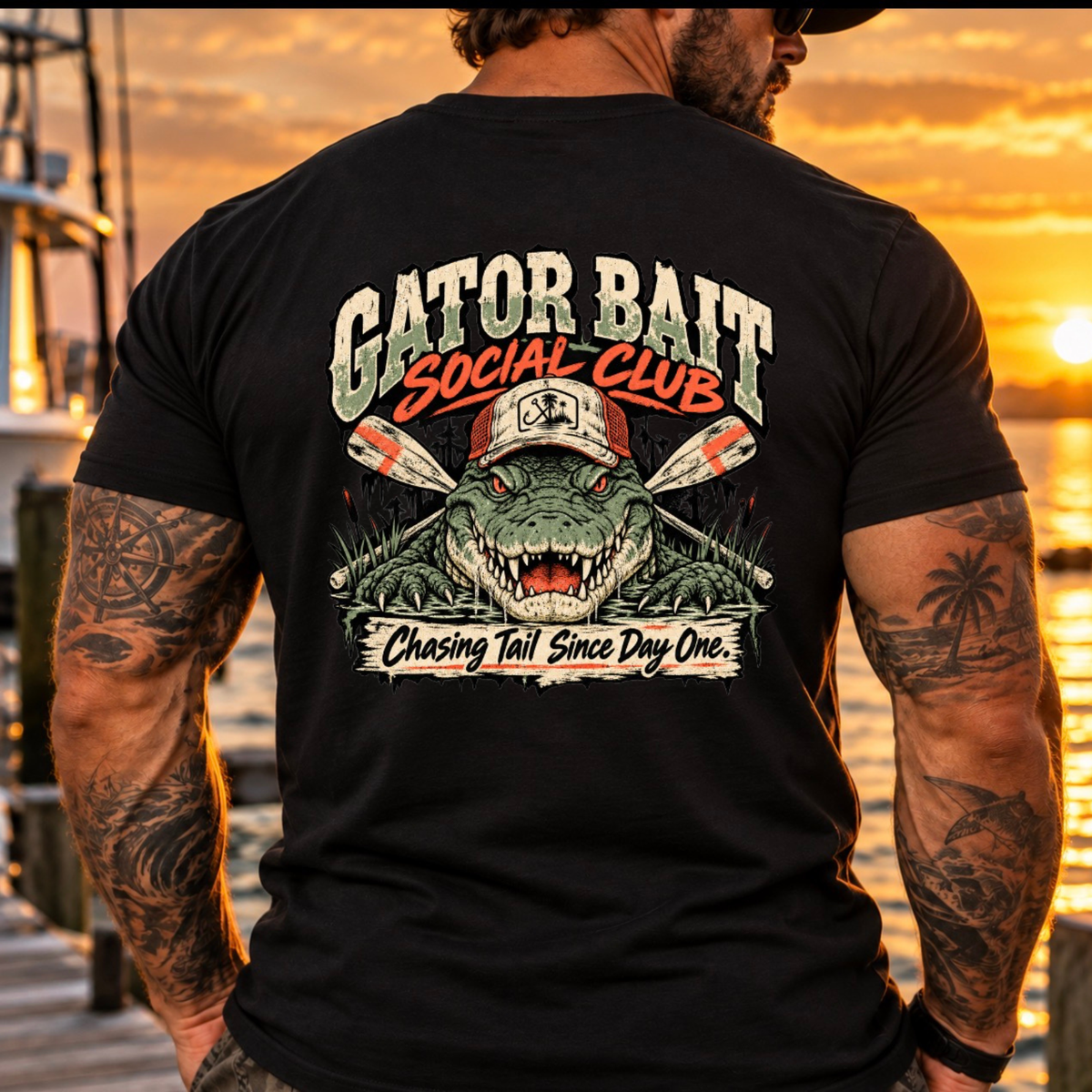 Gator Bait Social Club Coastal Outlaw Tee