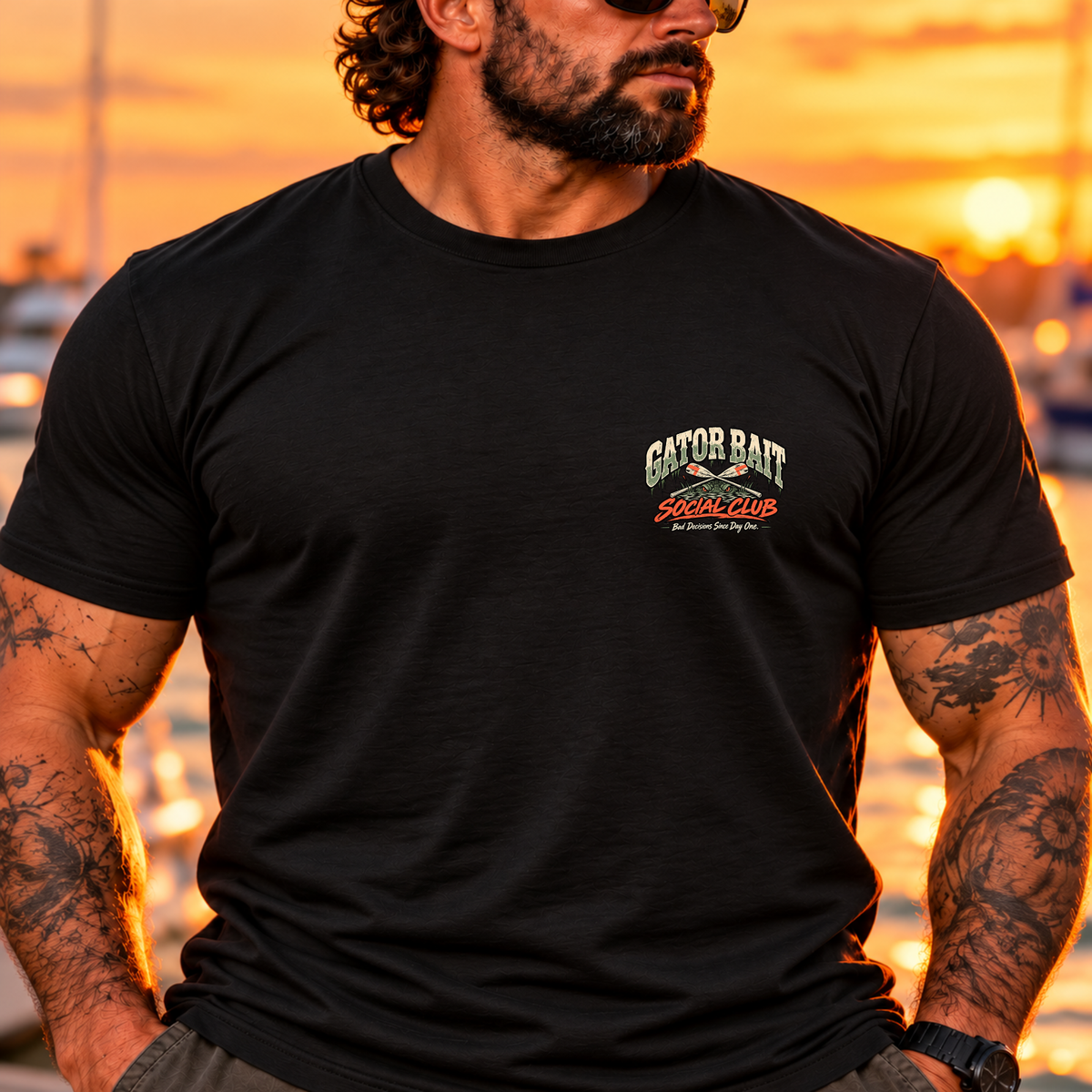 Gator Bait Social Club Coastal Outlaw Tee