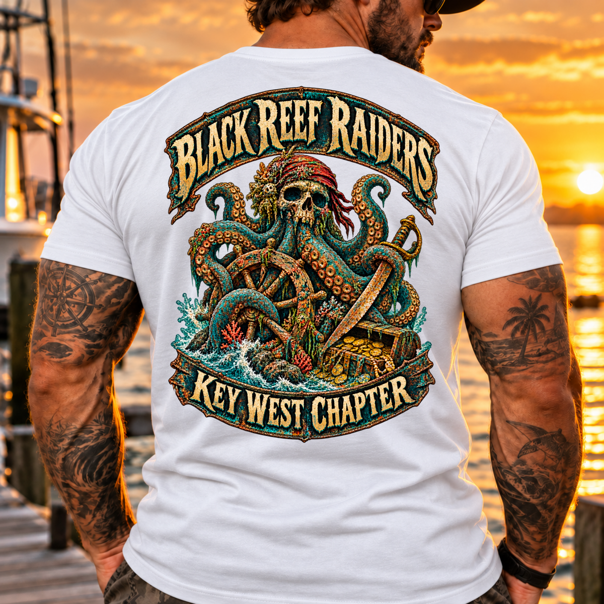 Black Reef Raiders Key West Chapter Tee