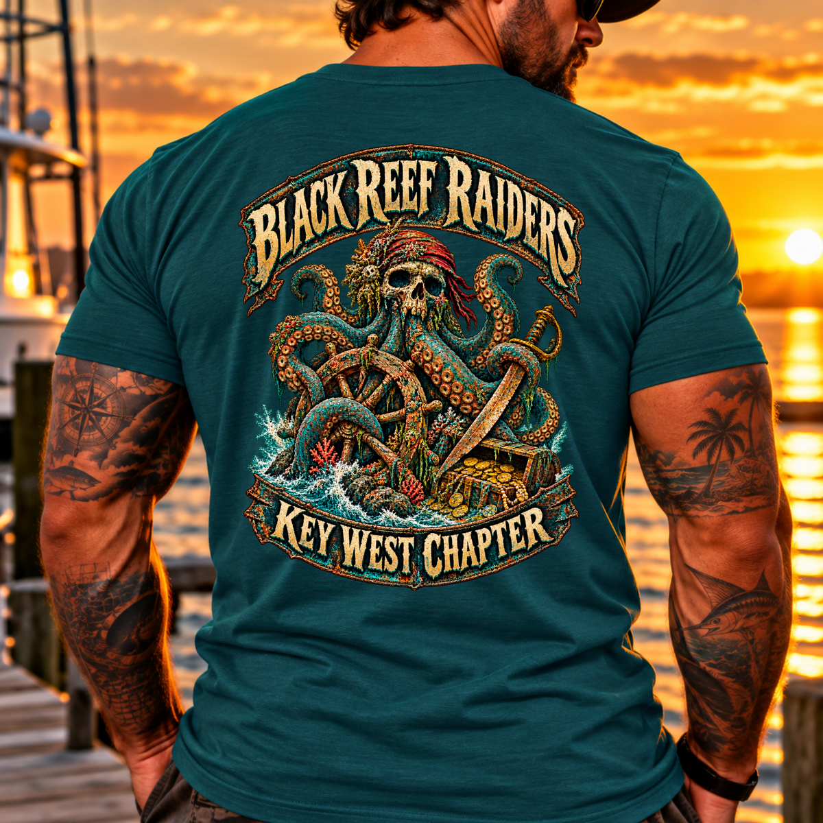 Black Reef Raiders Key West Chapter Tee