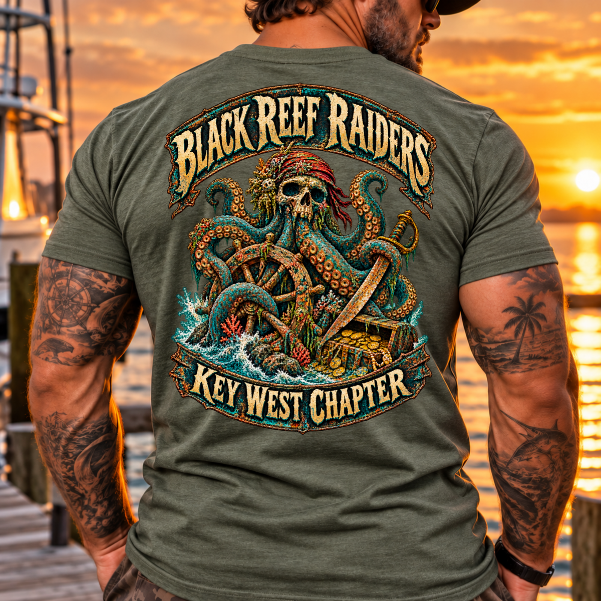 Black Reef Raiders Key West Chapter Tee