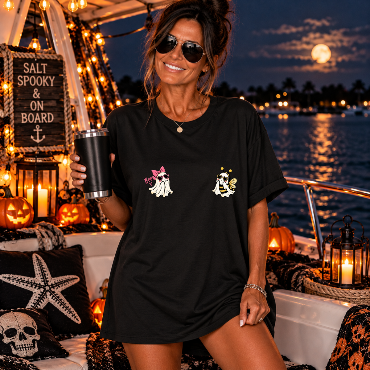 🩷🖤Boo - Bee Fall Tee 🩷🖤