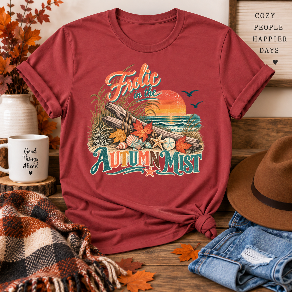 Frolic in the Autumn Mist Fall Tee