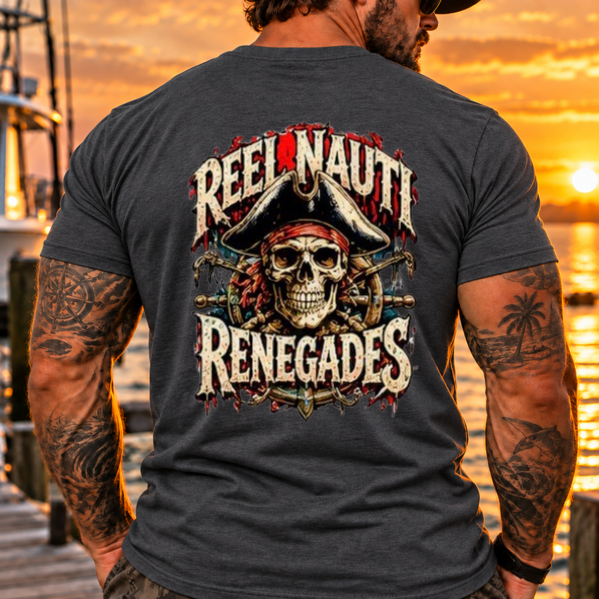 Reel Nauti Outlaw Coastal Tee
