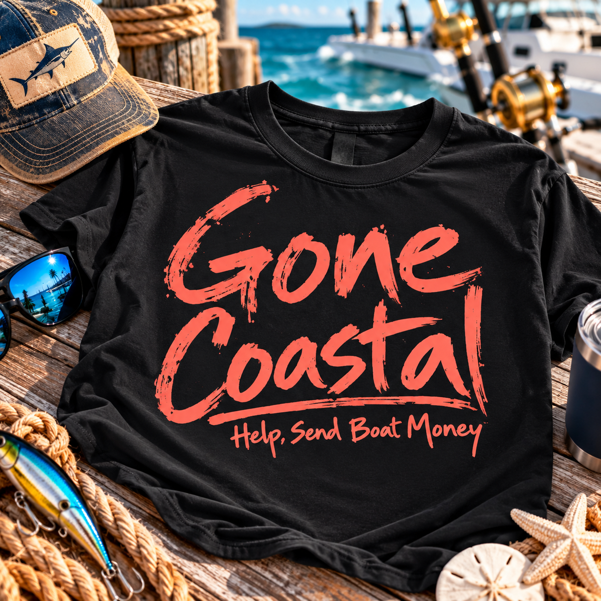 Send Boat Money Softstyle T-Shirt
