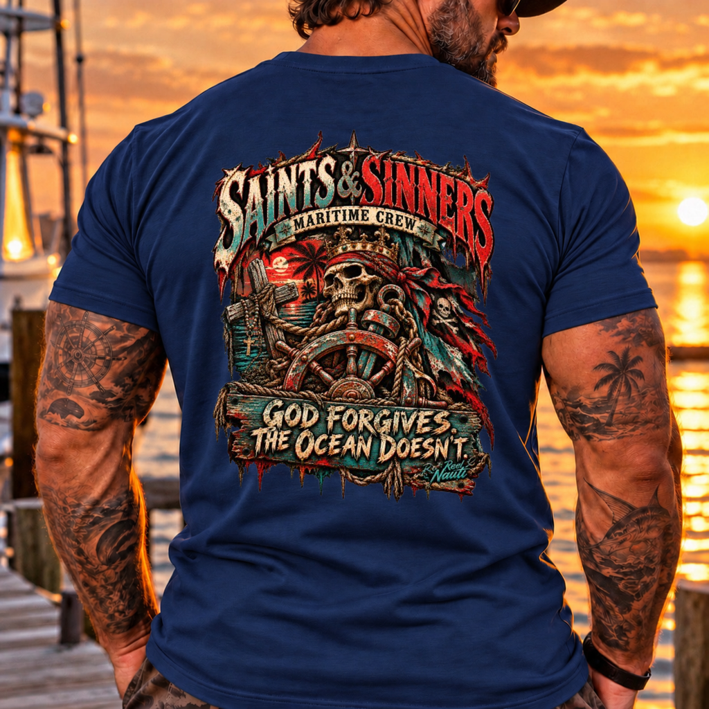 Saints & Sinners Maritime Crew Tee