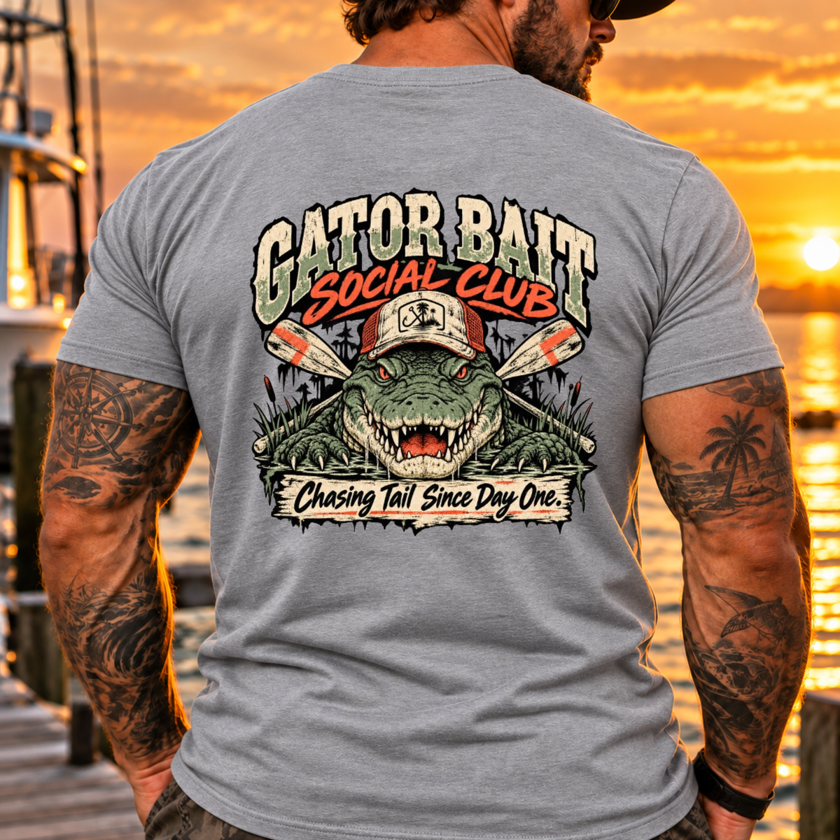 Gator Bait Social Club Coastal Outlaw Tee