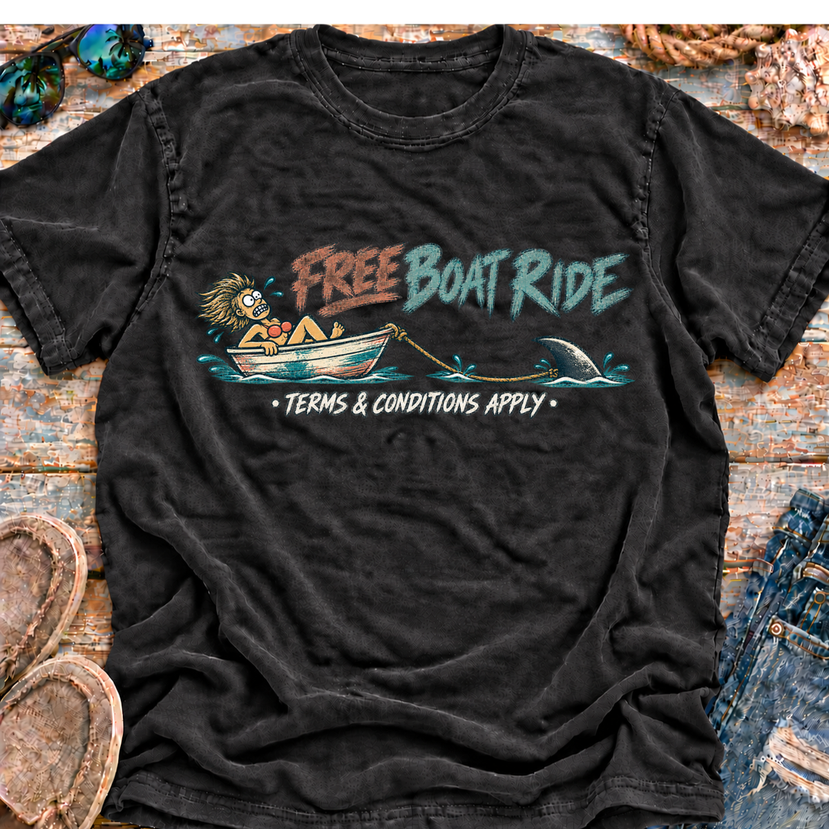 Chum Bucket List Funny Coastal T-Shirt