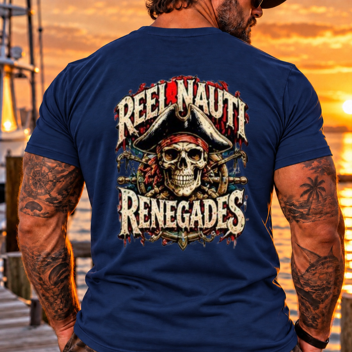 Reel Nauti Outlaw Coastal Tee