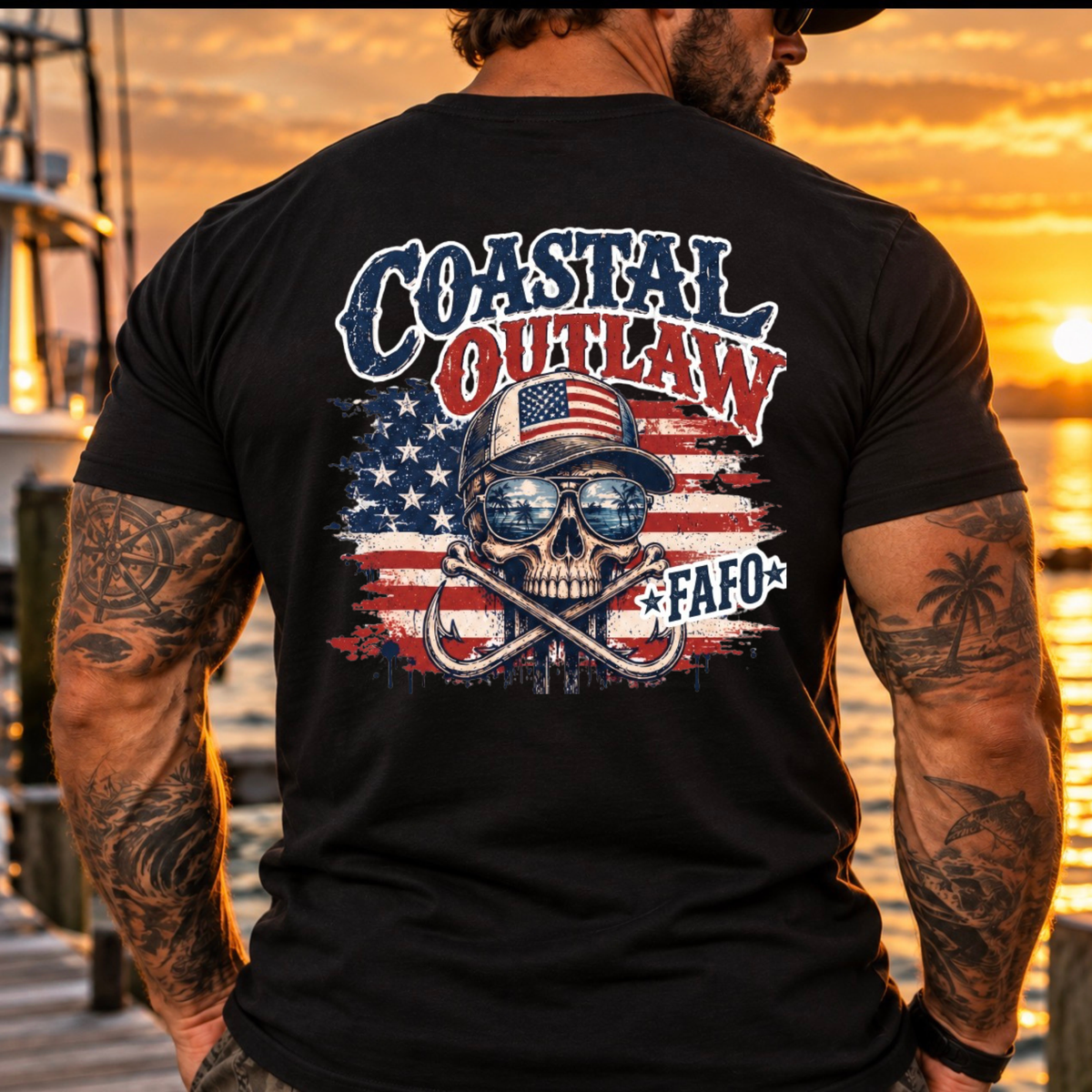 Coastal Outlaw FAFO Tee