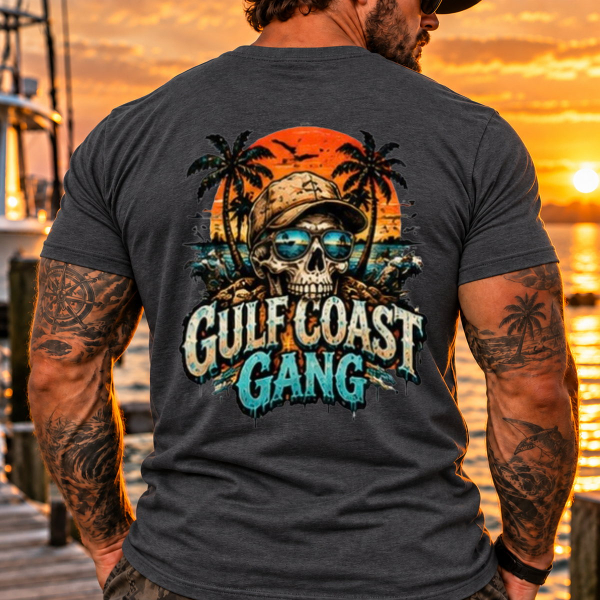 Gulf Coast Gang Outlaw Coastal Tee