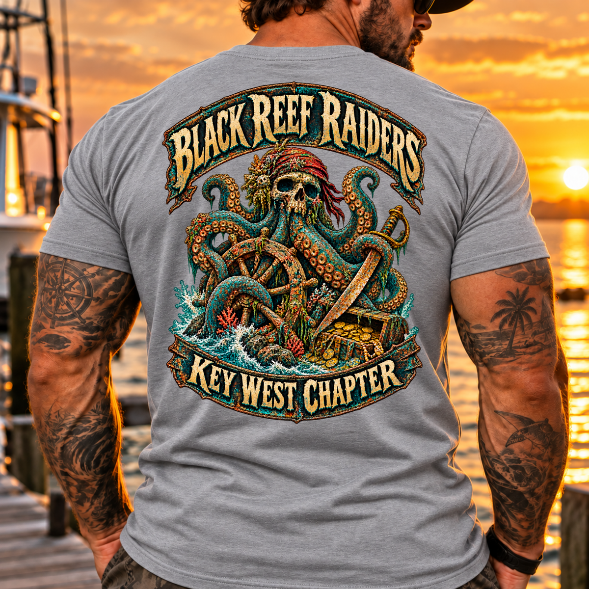 Black Reef Raiders Key West Chapter Tee