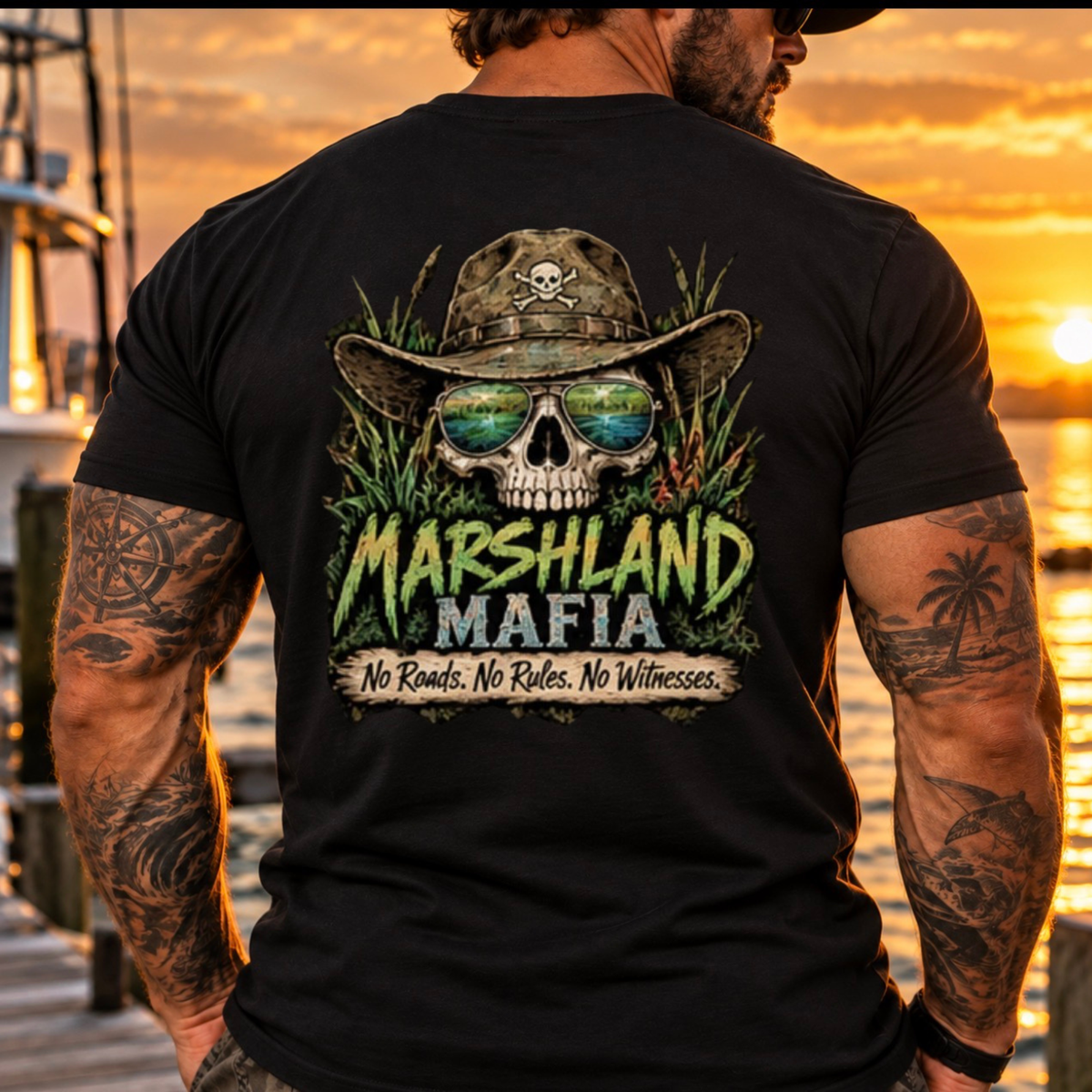 Marshland Mafia Outlaw Tee