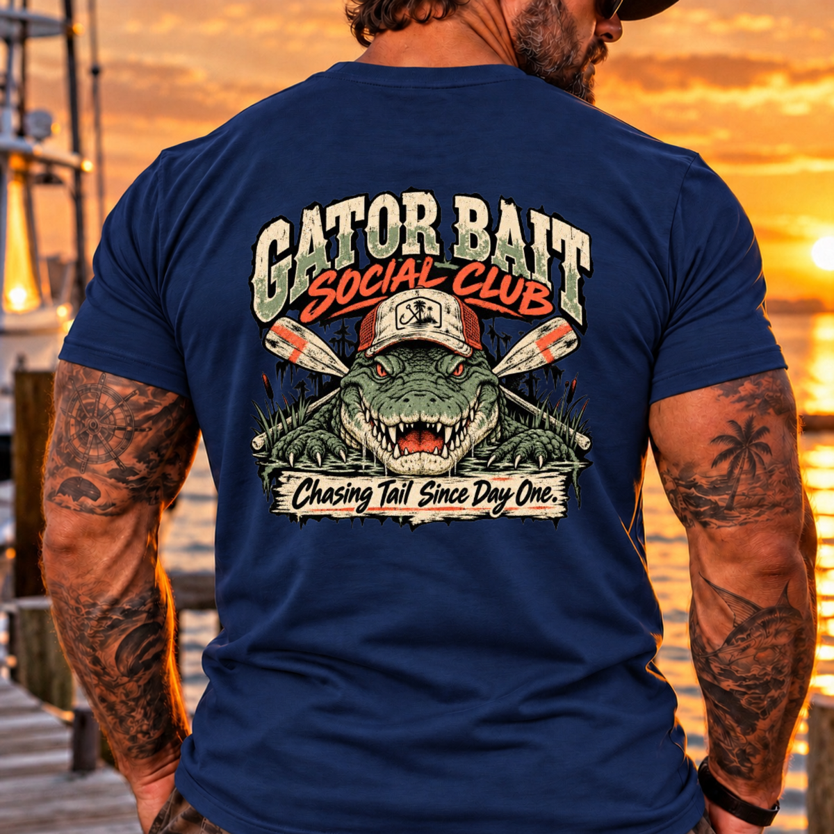 Gator Bait Social Club Coastal Outlaw Tee